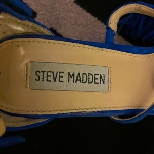 Royal Blue Fringe heel